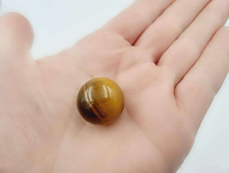 Tigers Eye Sphere (2cm) (Protection &amp; Luck)