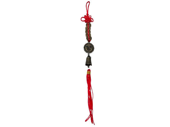 Surya Bell With Lucky Coins Hanging (Sun)