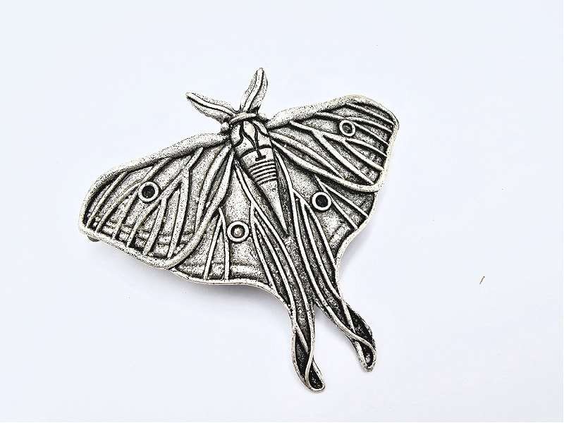 Moth Hair Clip Long
