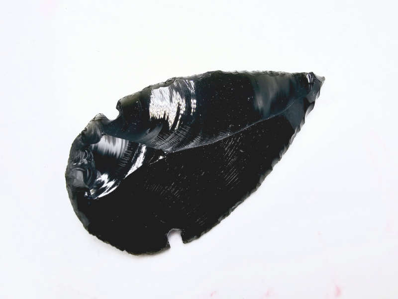 Black Obsidian Arrow Head (8cm)