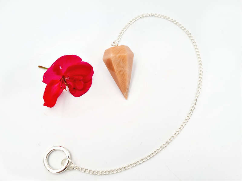 Peach Moonstone Pendulum