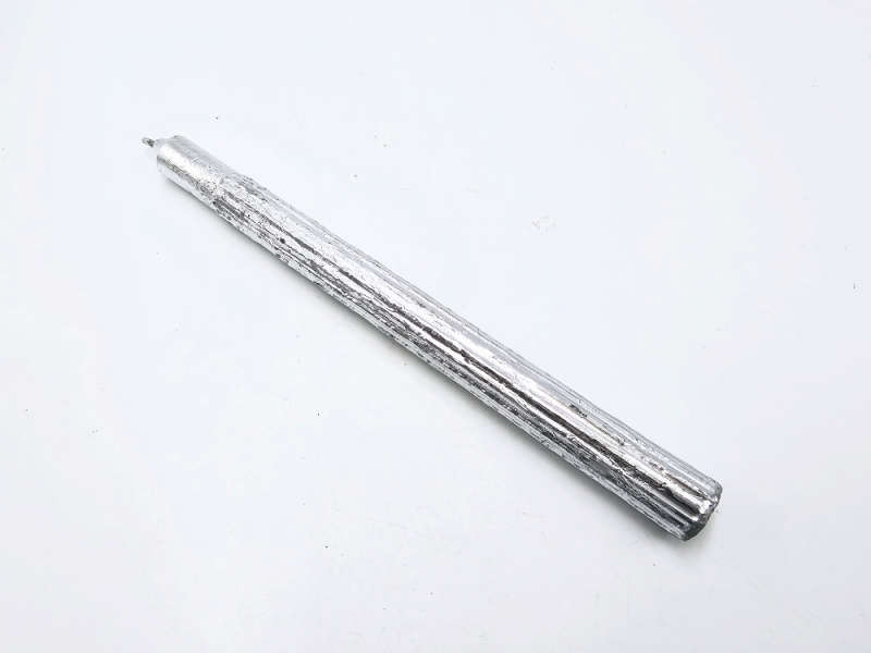 Silver Candles Dipped 25cm - Pack of 6 (Intuition)