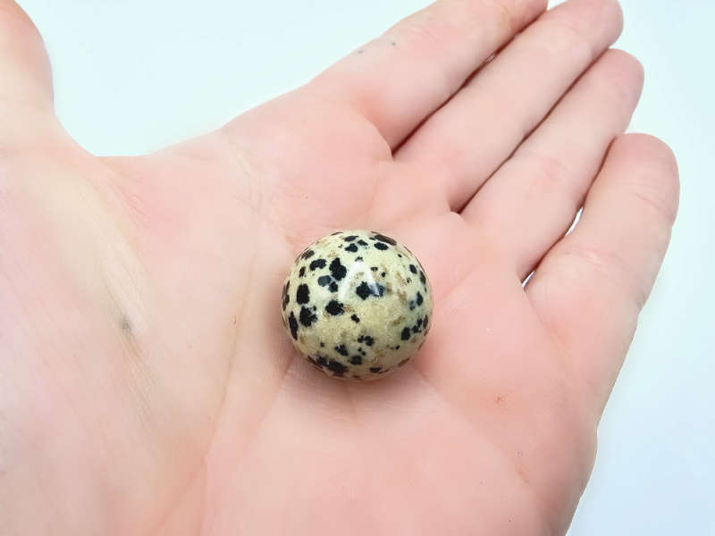 Dalmatian Jasper Sphere (2cm)