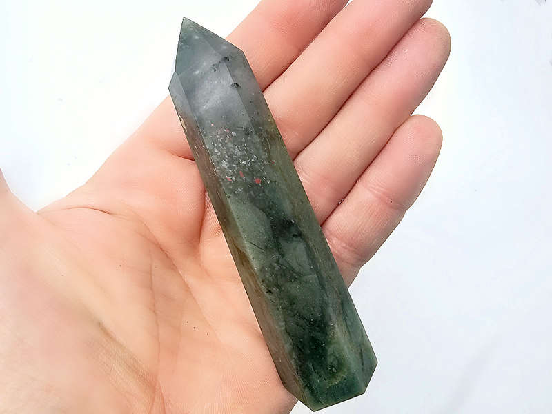 African Bloodstone Polished Point B (10cm)
