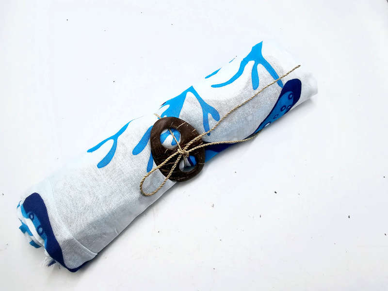 Blue Shell Sarong