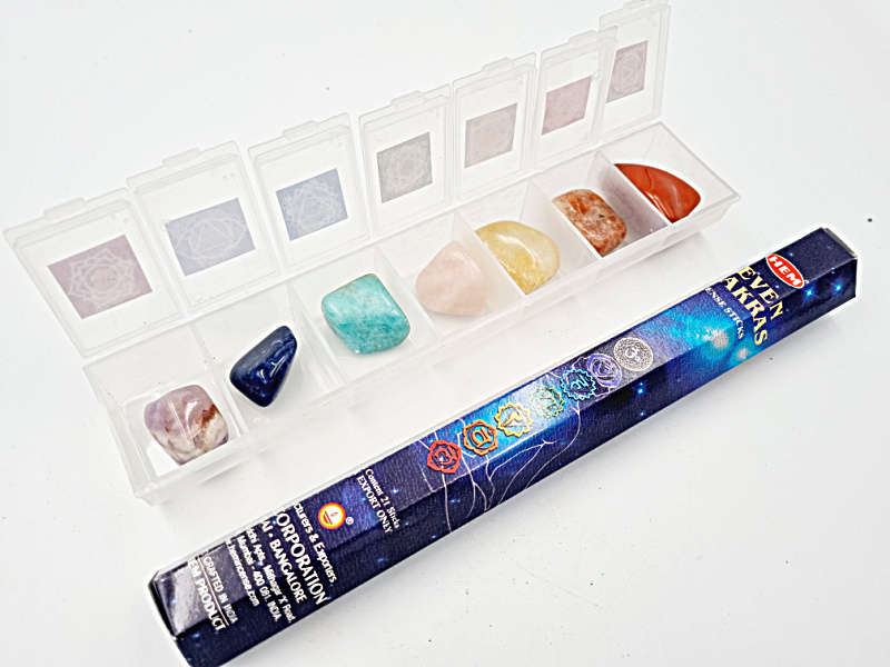 Chakra Healing Stones Gift Set