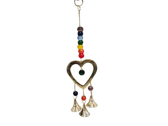Heart Chime Brass (30cm)