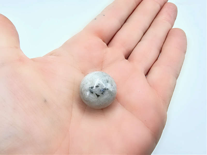 Rainbow Moonstone Sphere (2cm)