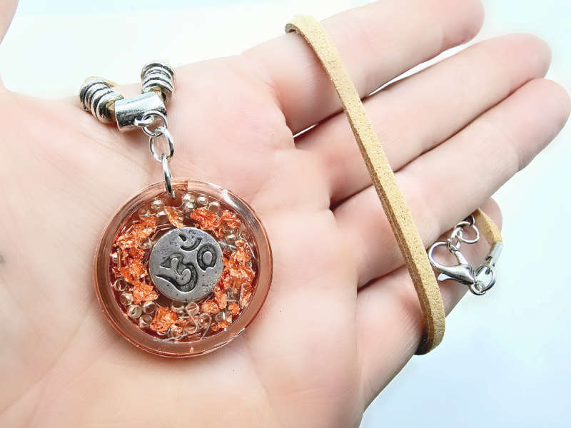 OM Orgonite Necklace