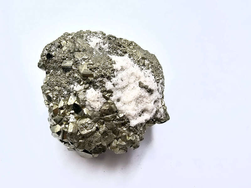 Pyrite Cluster A Grade - B (179g) Quartz Clusters