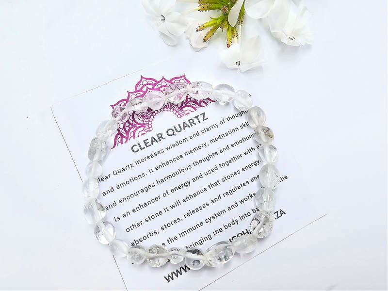 Clear Quartz Nugget Bangle