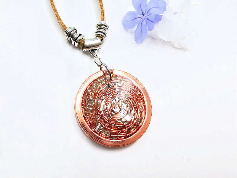 OM Orgonite Necklace