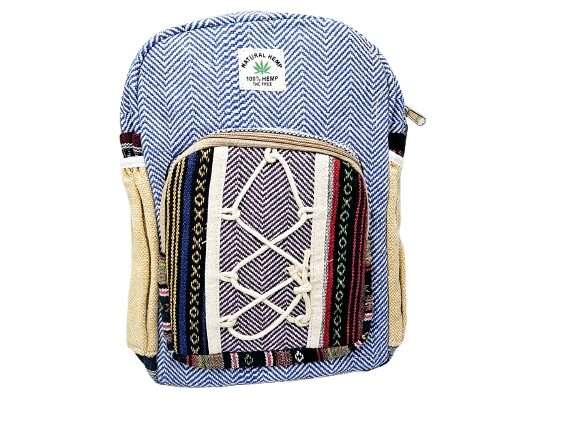 Hemp backpack Small (D)