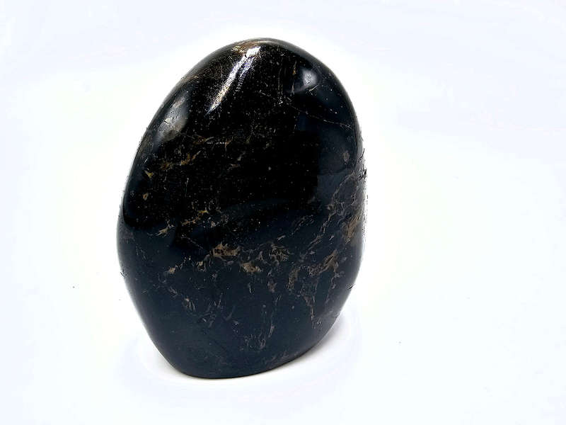 Black Tourmaline Standing Free Form A (296g)