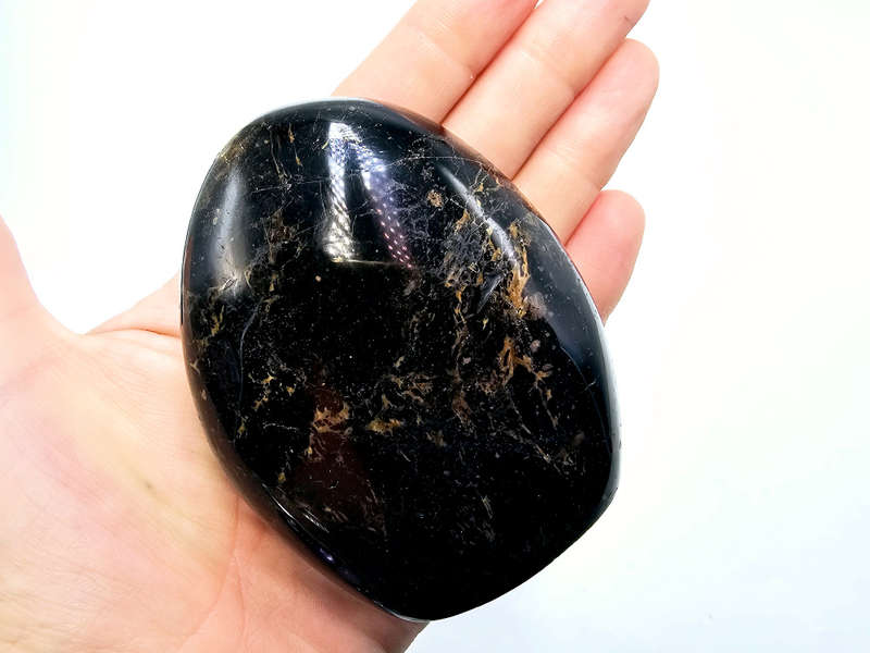 Black Tourmaline Standing Free Form A (296g)