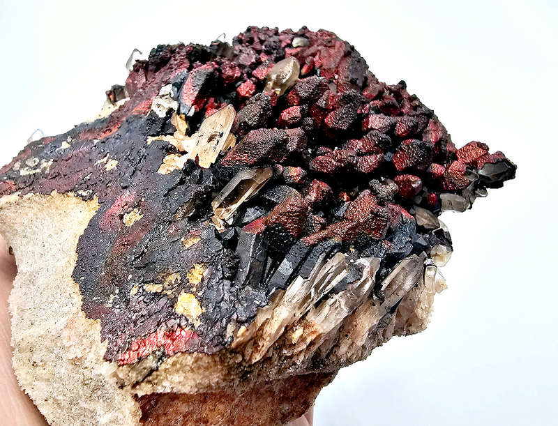 Blacknite Crystal Cluster G (726g) RARE