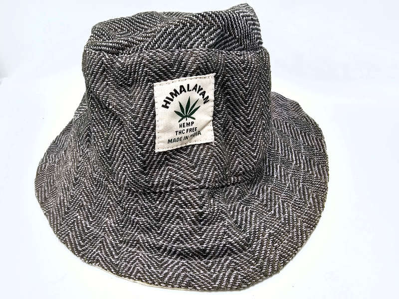 Hemp Bucket Hat - Grey