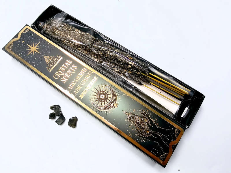 Aroma Crystal Scents (Labradorite Smudge Kit)