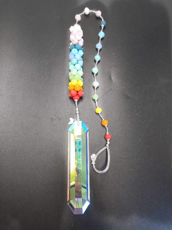 Long Tinted Drop Sun Catcher (70cm)