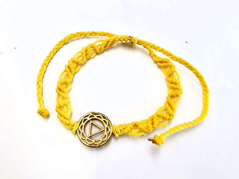 Solar Plexus Chakra Bracelet - Yellow
