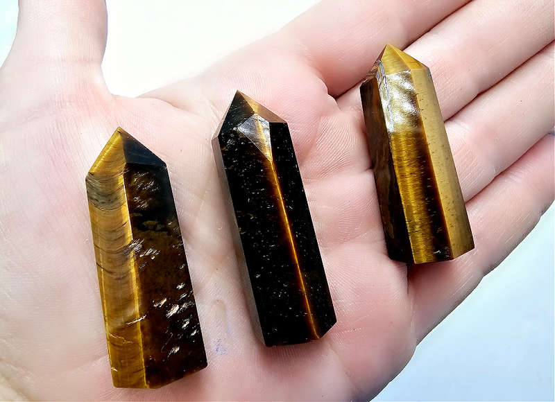 Tigers Eye Polished Point (5cm)
