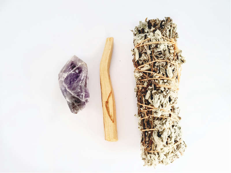 Smudge Stick Calming  Combo (Amethyst)