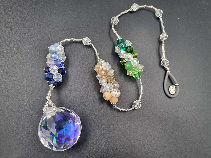 Prism Sun Catcher (Green, Sand &amp; Blue) 70cm