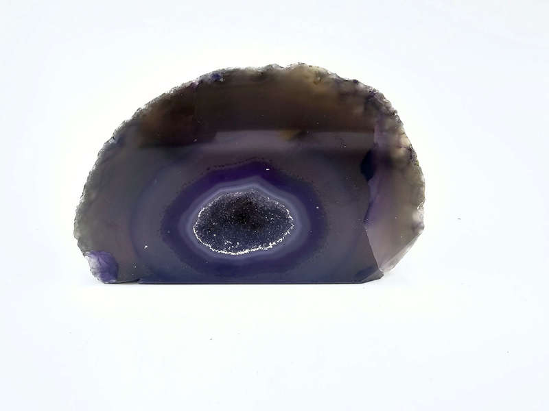Agate Geode Standing Freeform (Purple)
