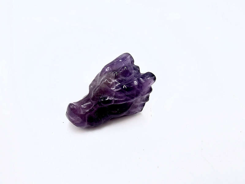 Amethyst Dragons Head (2.5cm)