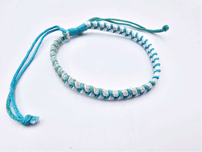 String Bracelet (Blue) Adjustable