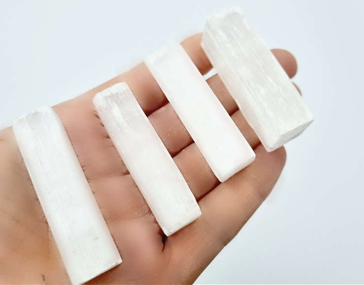 Selenite Stick Rough (5cm)