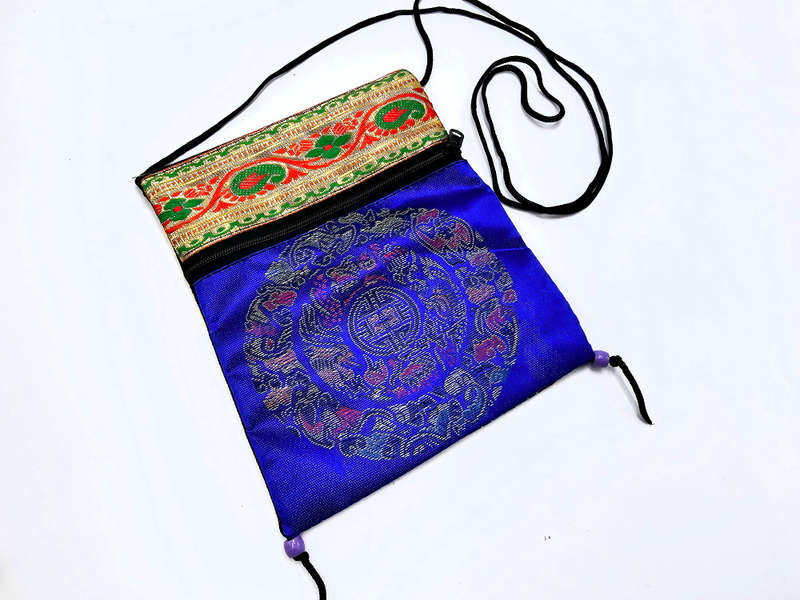 Tibetan Mandala Bag Blue
