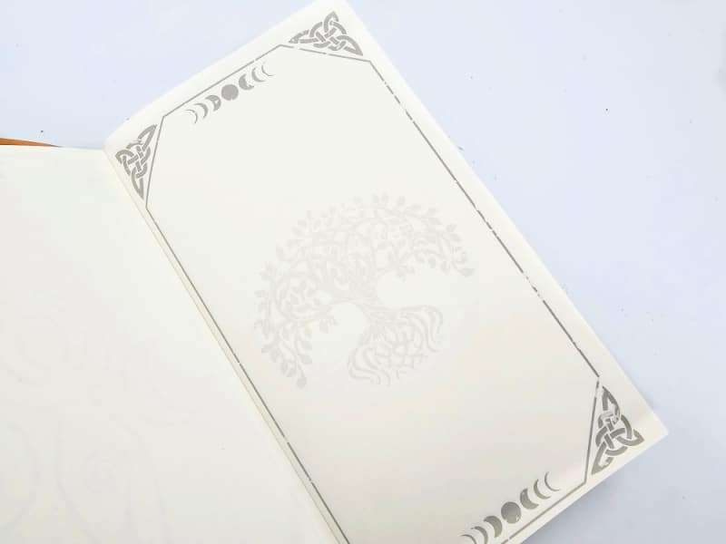 Meditation Chakra Magic Book Brown (20x12cm)