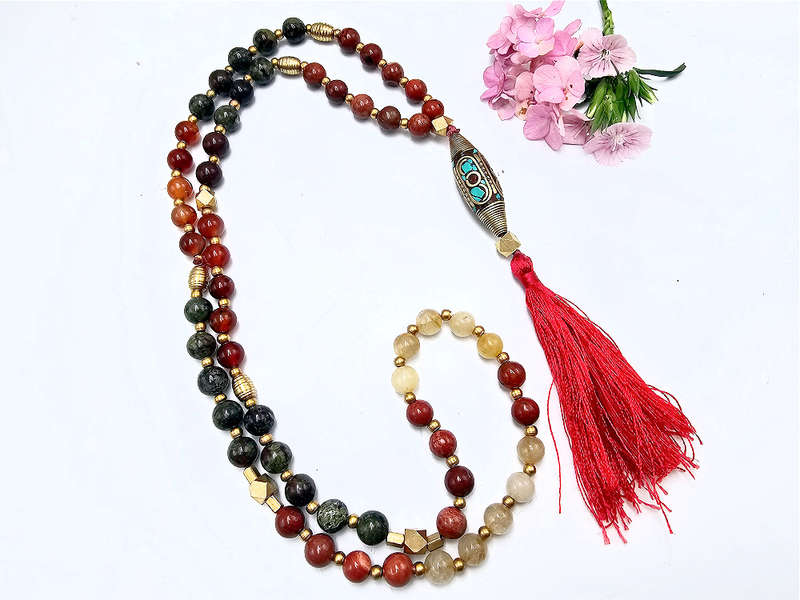Heart Of Dragons Mala Necklace