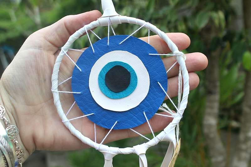 Evil Eye Dream Catcher Small (11cm)