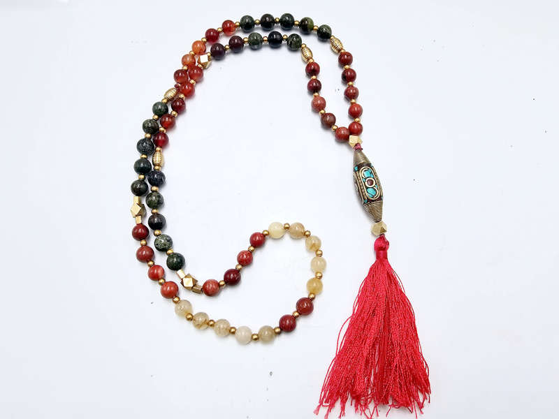 Heart Of Dragons Mala Necklace