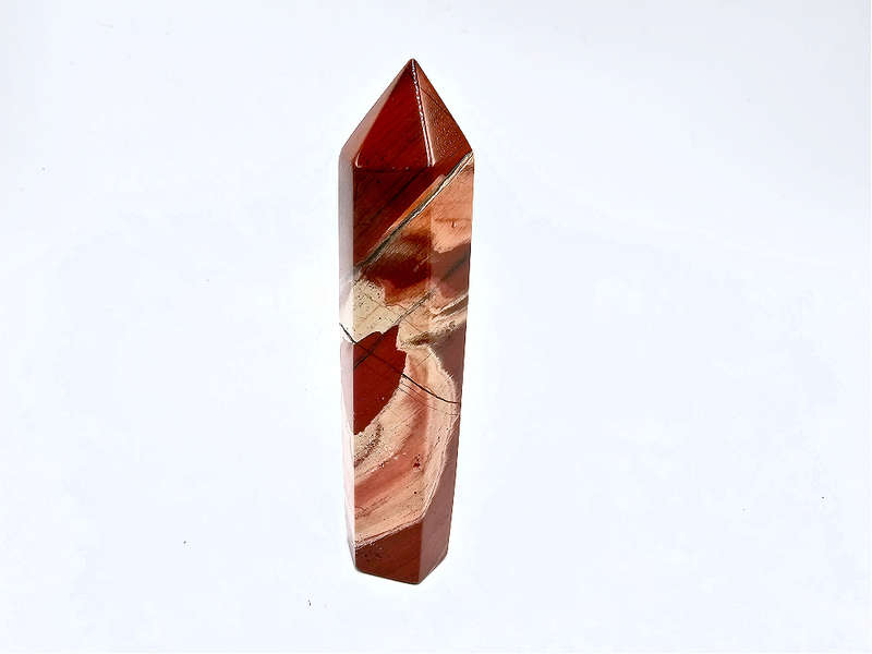 Red Jasper Crystal Point A (10cm)