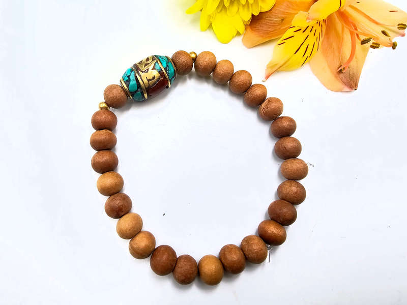 Tibetan Mantra Sandalwood Bangle