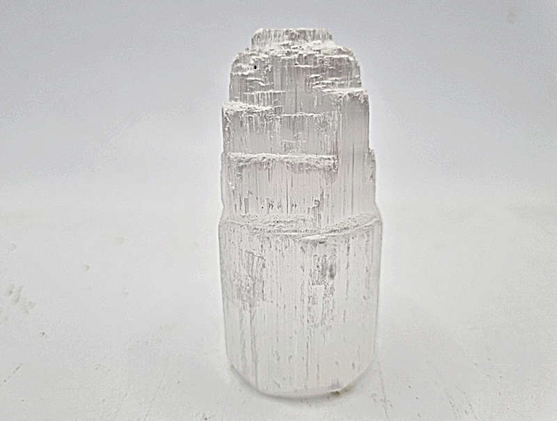 Mini Selenite Tower 5cm (Angelic Crystal)