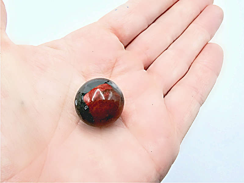 African Bloodstone Sphere (2cm)