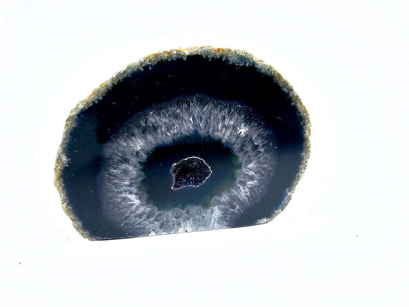 Agate Geode Standing Freeform (Blue) A