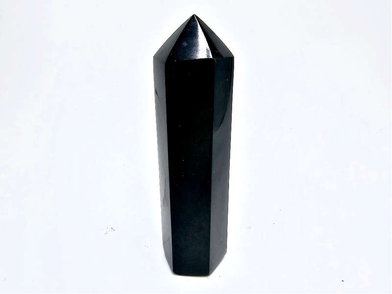 Black Basalt Polished Point D (446g)