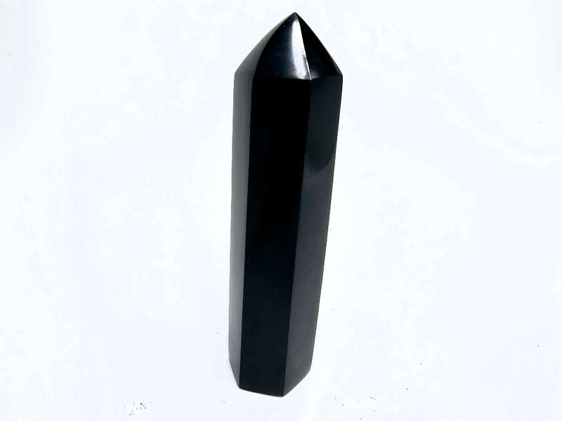 Black Basalt Polished Point B (422g)