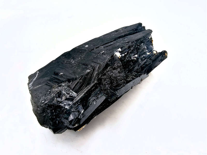 Black Tourmaline Rough P (90g) Muscovite Inclusions