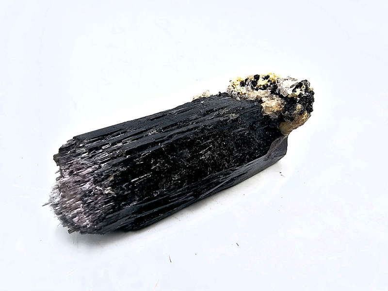 Black Tourmaline Rough R (106g) Muscovite Inclusions