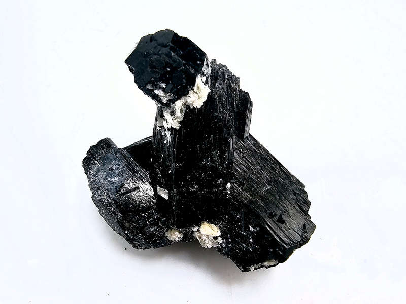 Black Tourmaline Rough T (78g) Muscovite Inclusions