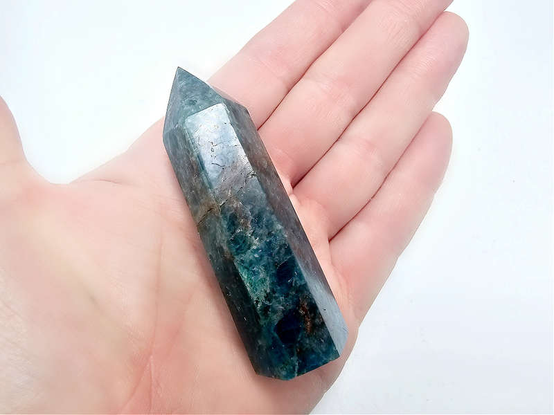 Blue Apatite Point Polished A (7cm)