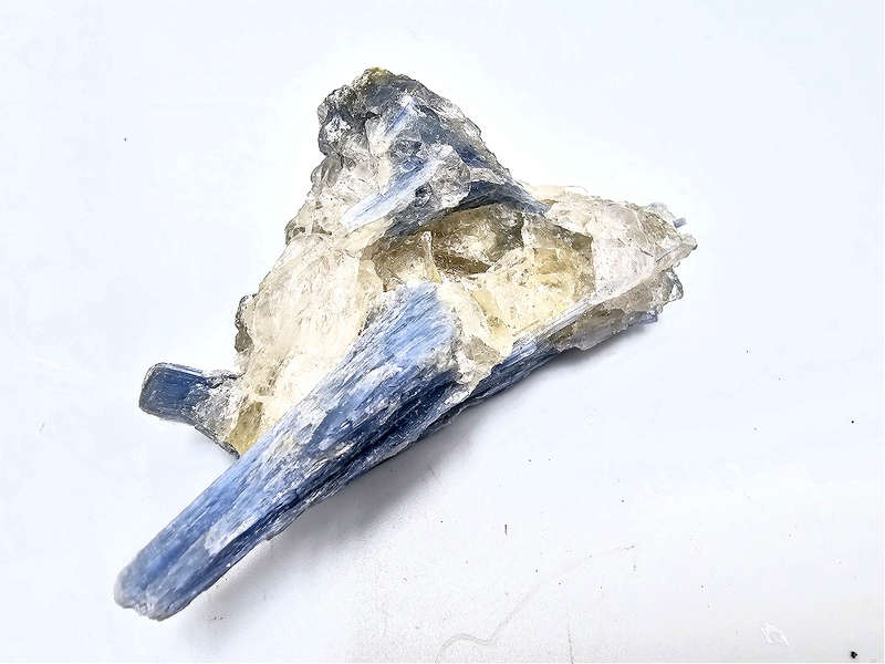 Blue Kyanite Cluster with Quartz C (31g)