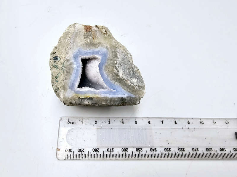 Blue Lace Agate Drusy - Semi Polished A (212g)