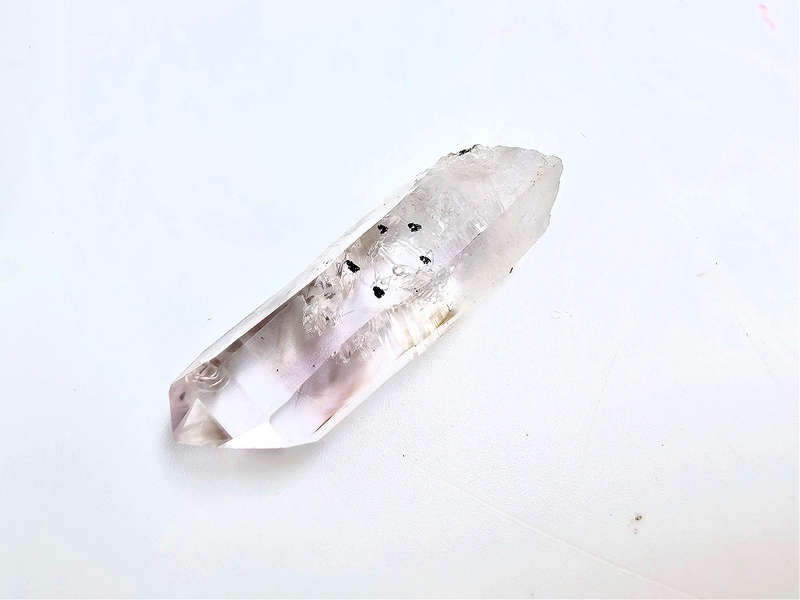 Brandberg Quartz Point B (6.69 g) Amethyst Enhydro